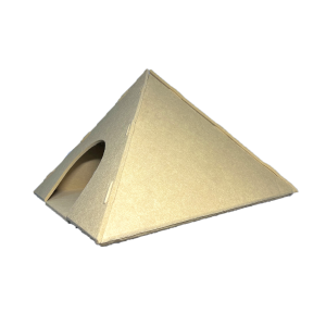 pyramid-shaped cat cave