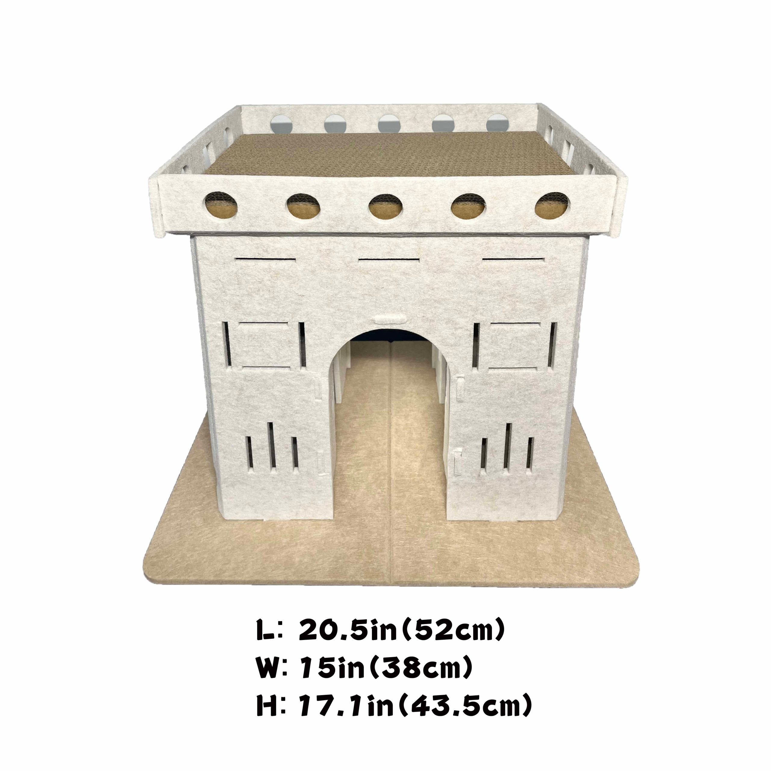arc de triomphe-shaped cat bed arc de triomphe-shaped cat bed